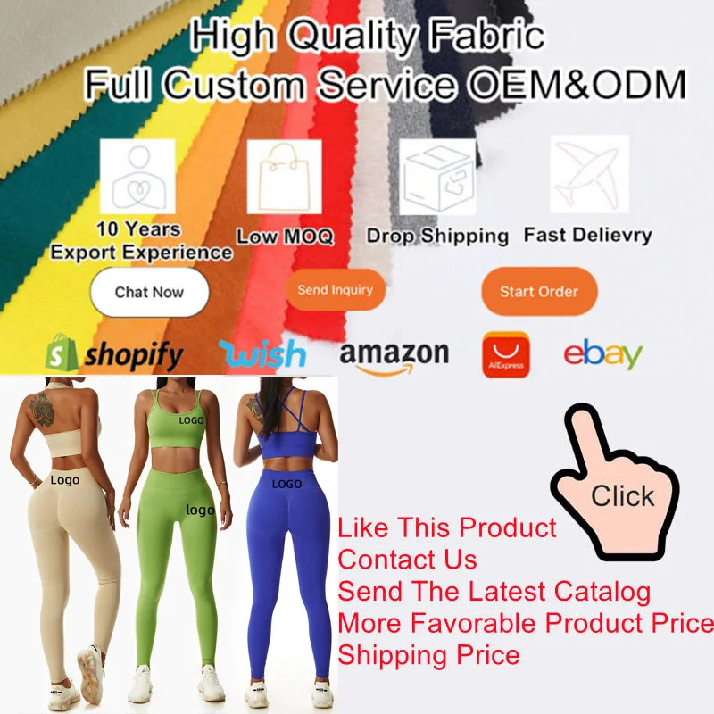 2022 NEW Sportswear Womens Scrunch Butt Leggings Shorts and Bra 4 PCS Gym Fitness Yoga Set
