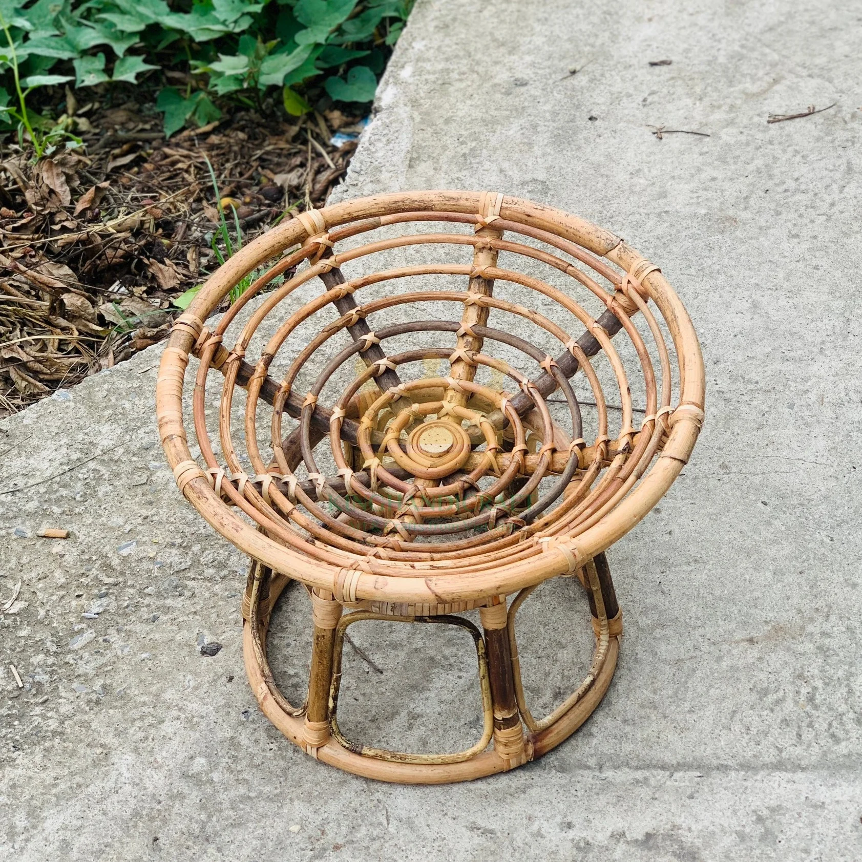 100 Rattan Natural Durable Rattan Petal Kids Chair Customized Size Flower Shape Buy Kids