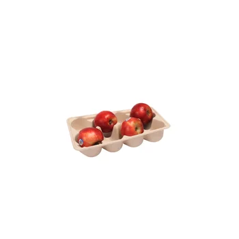 Fresh Fruit Tray Packaging Molded Bio Degradable Compostable Pulp Tray ...