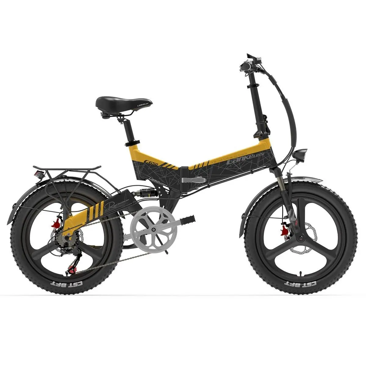 E-Bike G650 20 inch electric bike with 48V 12.8Ah battery, 500W motor