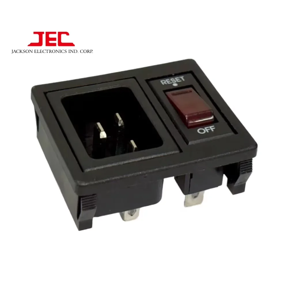JEC C19 Inlet socket with high-current breaker switch| Alibaba.com
