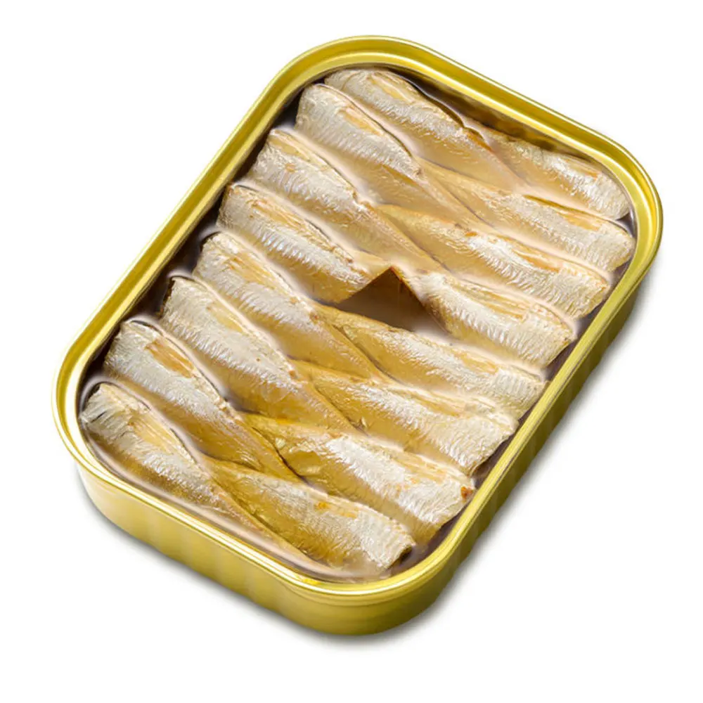Best Quality Morocco Canned Sardines In Vegetable Oil 125g X50tin For