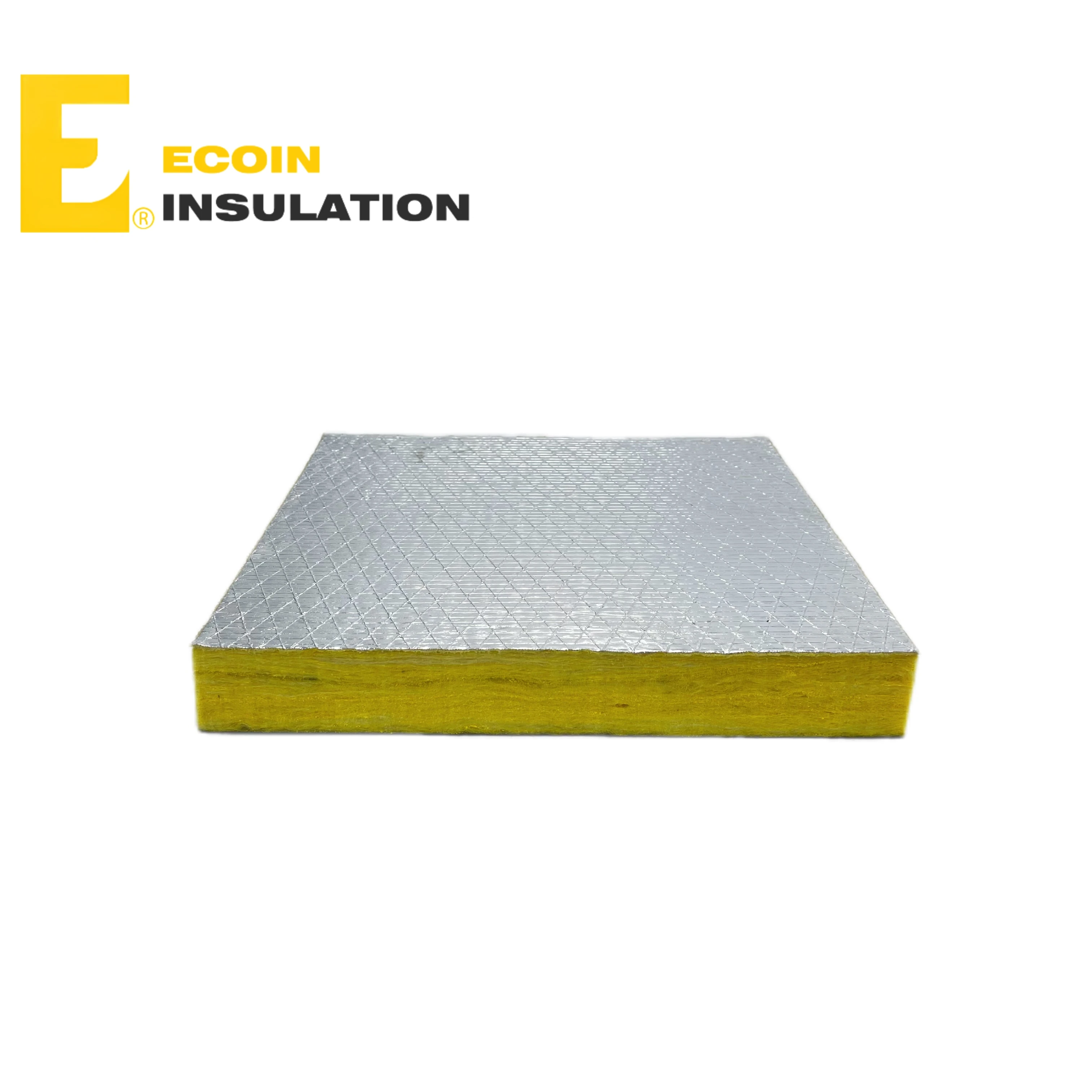 40mm Thickness Glasswool Insulation Fiberglass Duct Insulation In Hvac And Air Conditioning