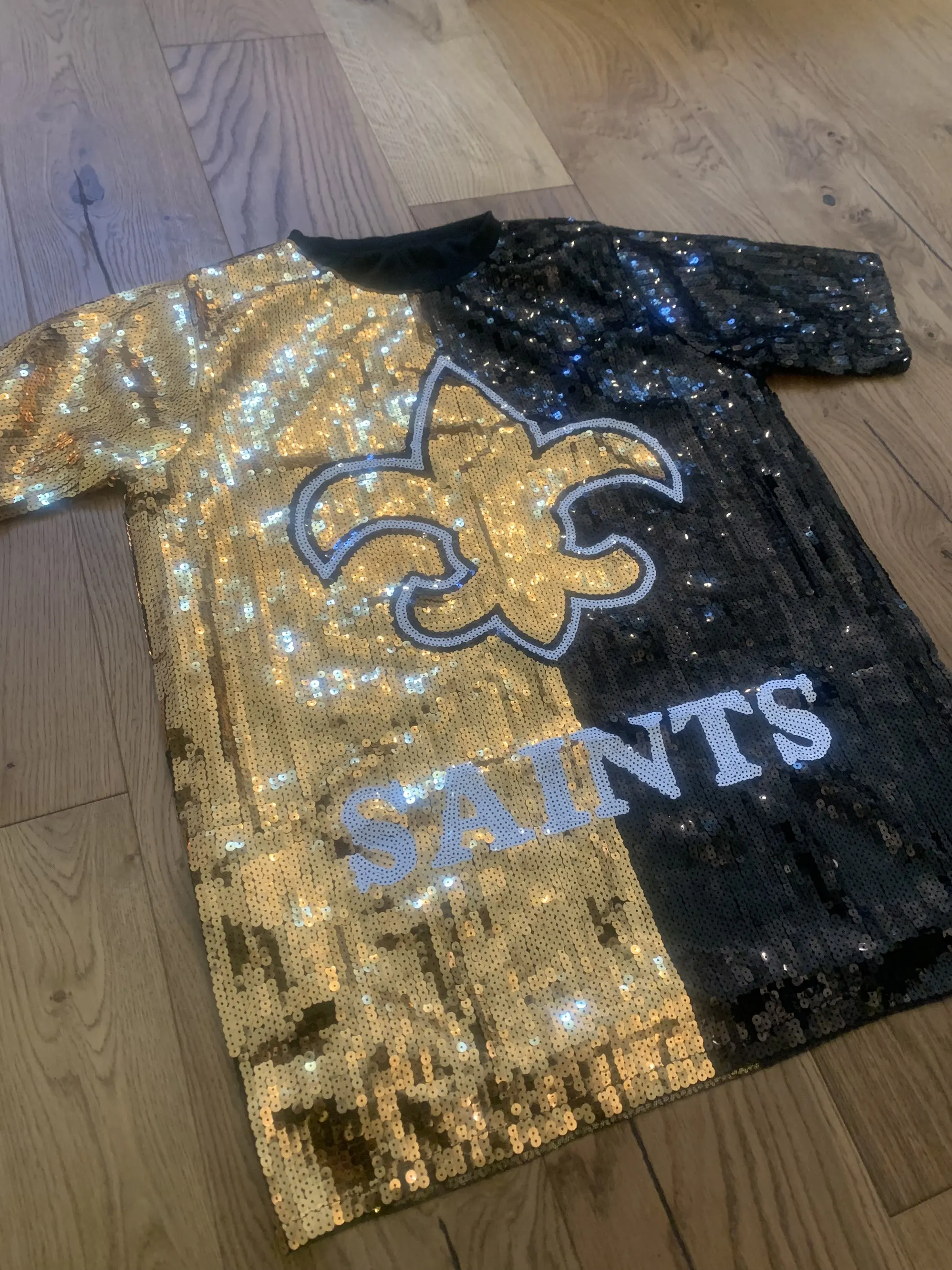 Saints Sequin Dress – Glambosslifestyle