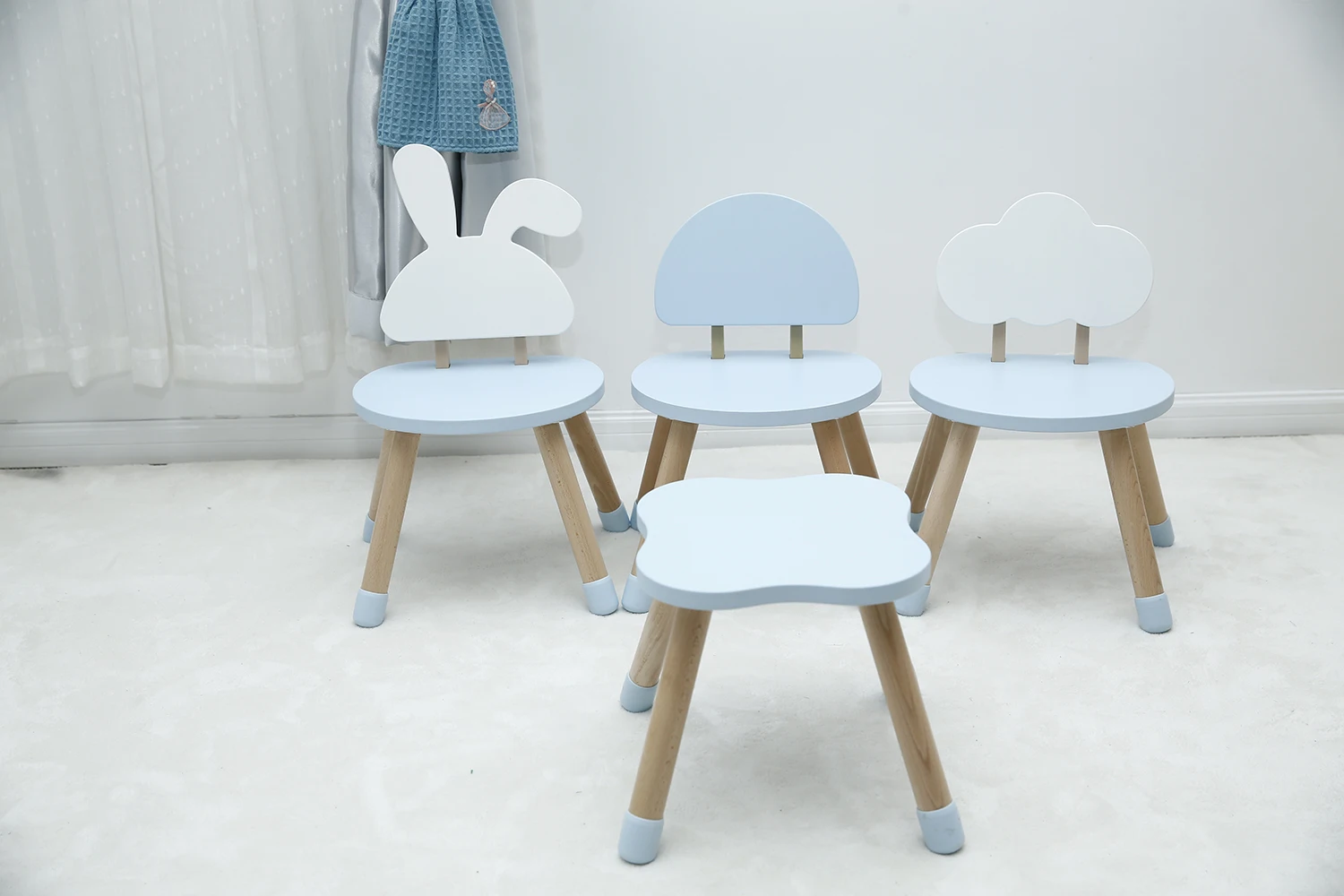 Montessori Children Nordic Furniture Mesa Infantil Kids Wood Dinning