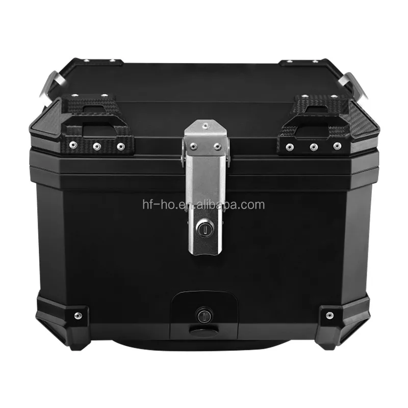 45 Litres 57l Durable Motorcycle Tail Box Large Capacity With Strengthen Abs Material Bike Top