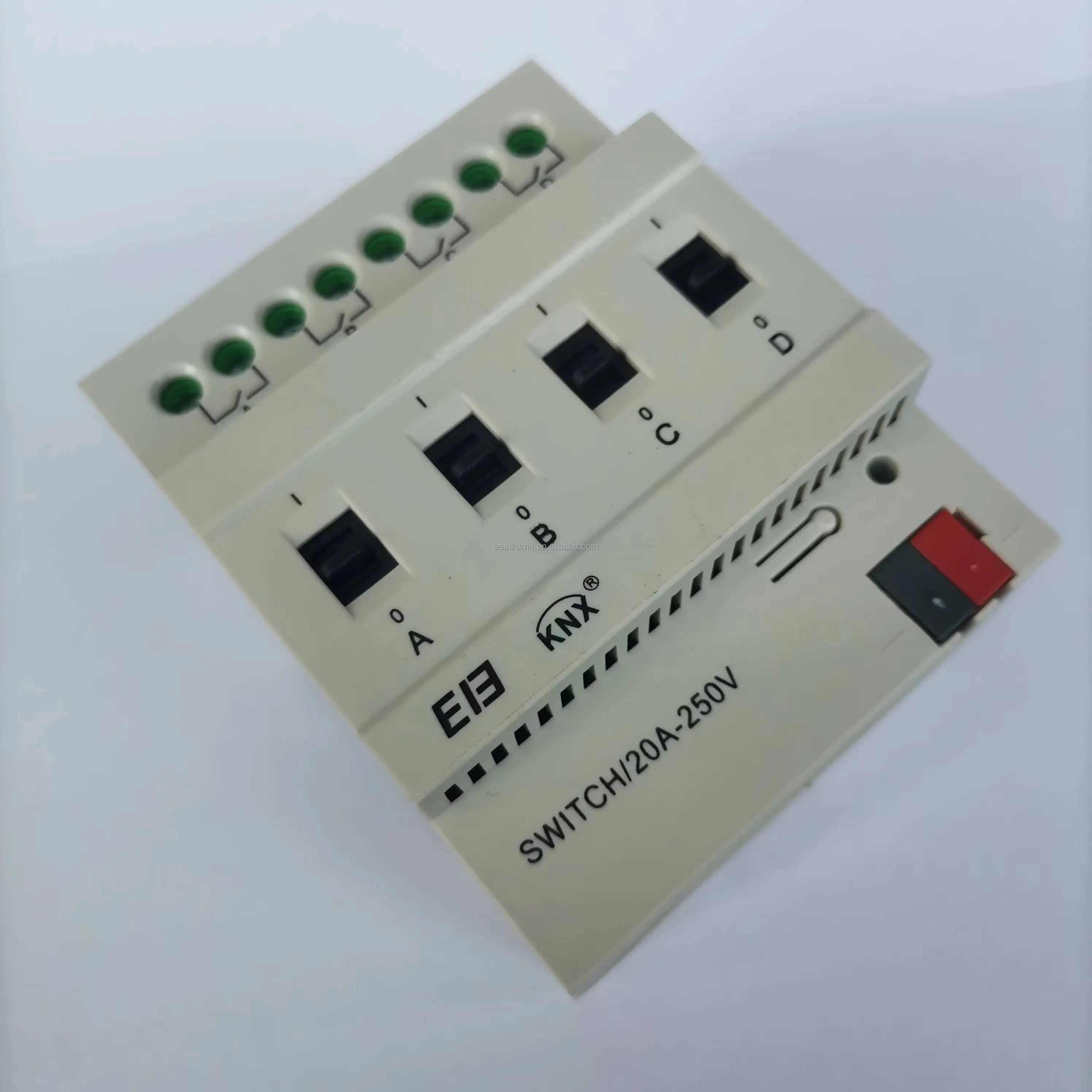 KNX School Lighting Control System Actuator Switch 0-10V Dimming Driver 16A 250V Wall Switches for House Building NFC Network