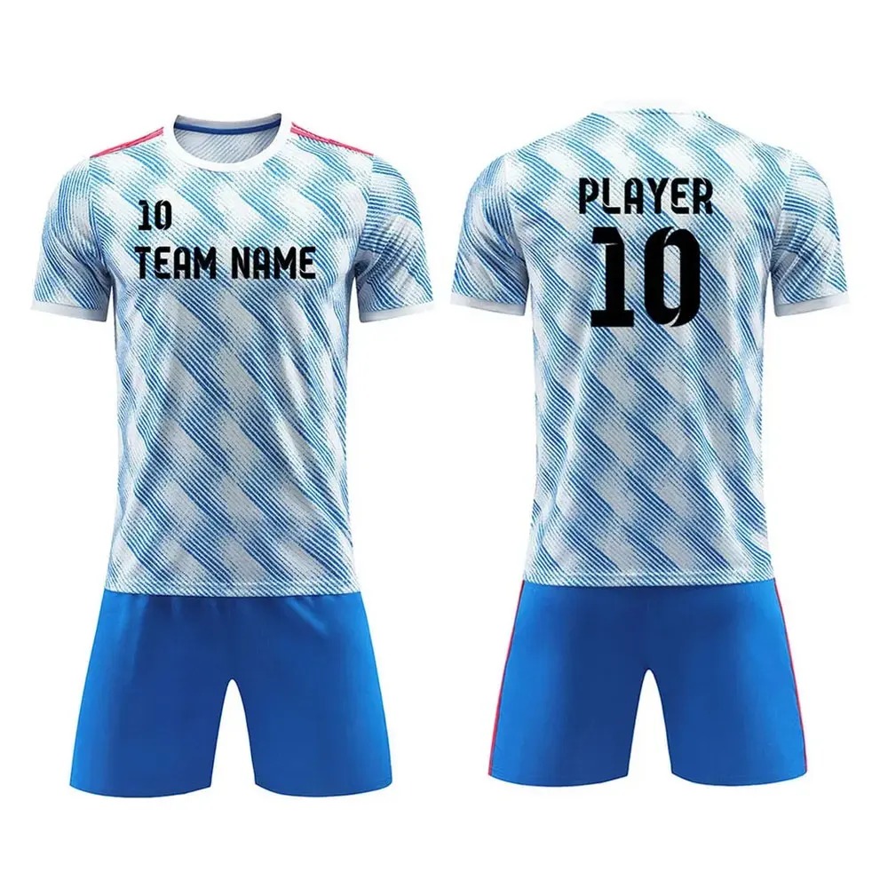 100 Polyester Made Soccer Uniforms For Sale Custom Made Logo Design