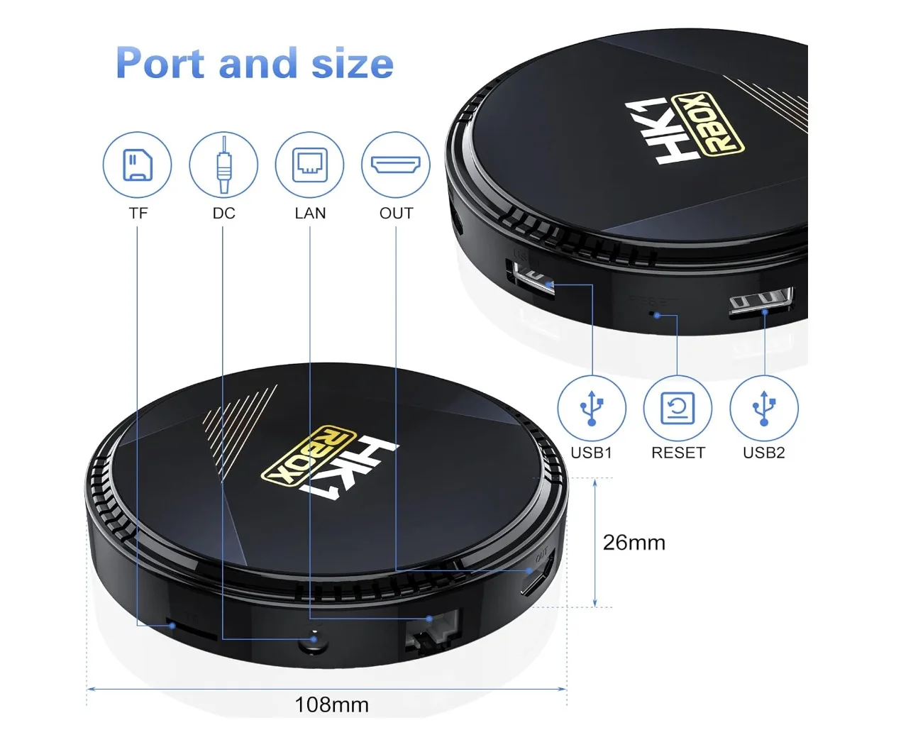 2024 New Model TV Box HK1 RBOX H8 H618 Quad-Core 64-bit| Alibaba.com