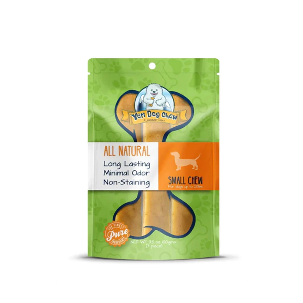 Premium Quality Yeti Natural Yak Cheese Long Lasting Dog Chews For