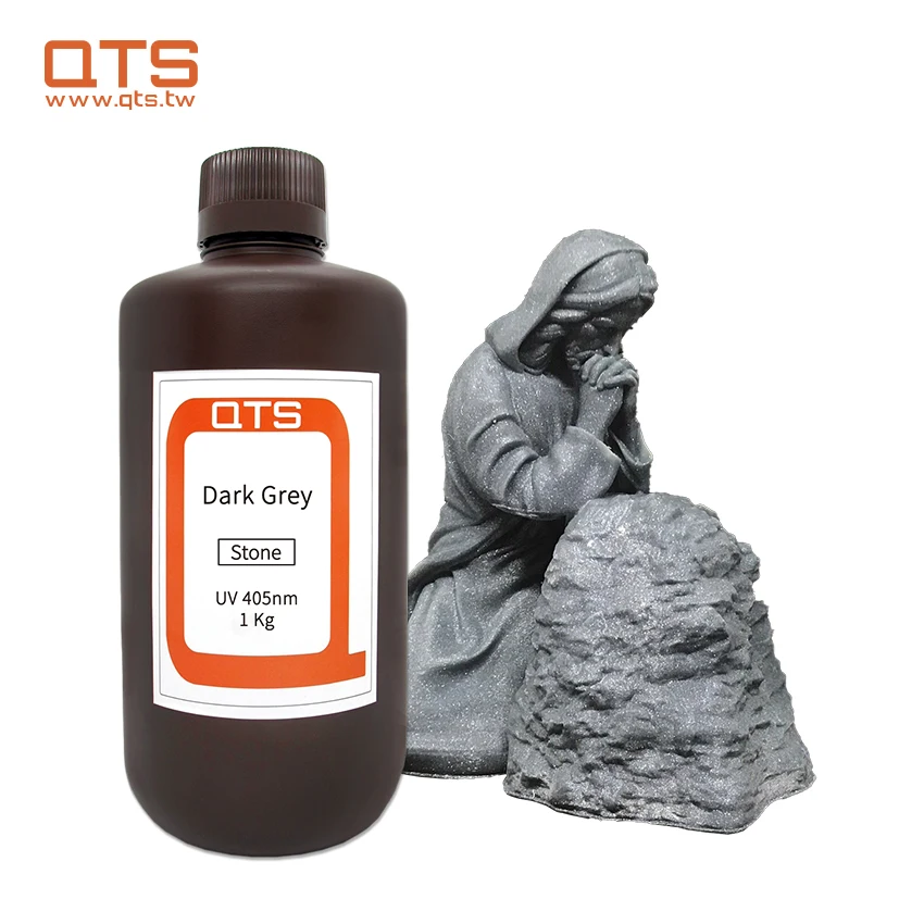 УФ 3D-принтер QTS Stone смола 405 нм (серый темно-серый) (SLA / DLP/LCD) Phrozen Elegoo