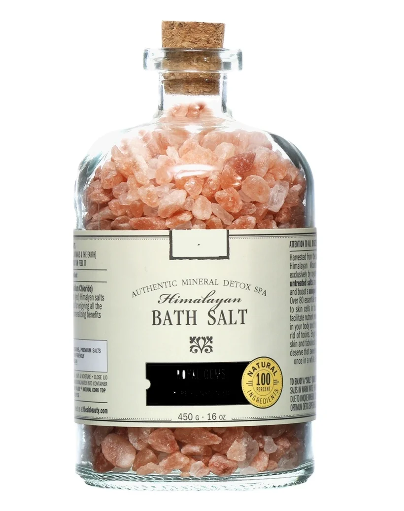 Himalayan Salt White Body Color Adults Magnesium Ingredient Epsom Salt