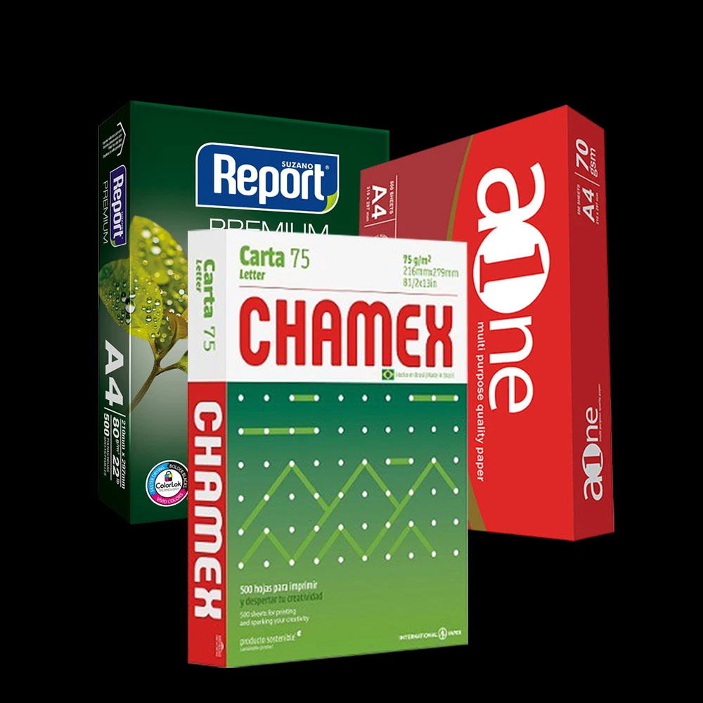 Premium A4 Cheap Copy Paper High Brightness Double a Ream Paper Bulk Cheap Copy Paper