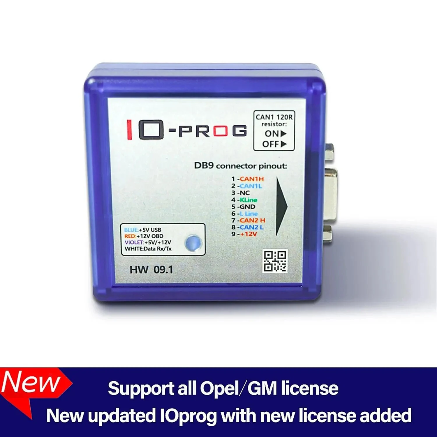IO-PROG Full Terminal Programmer License Activation Tool GM/Opel Cars TCM BCM EPS Suitable PSA BSI IO Prog IOTerminal IOPROG