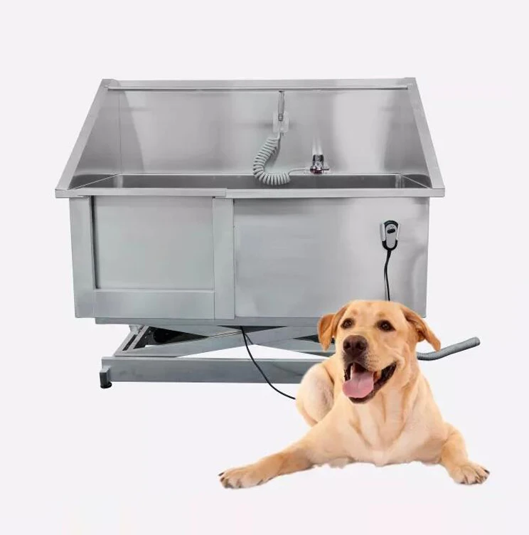 Veterinary Equipment Stainless Steel Dog Grooming Tub Professional