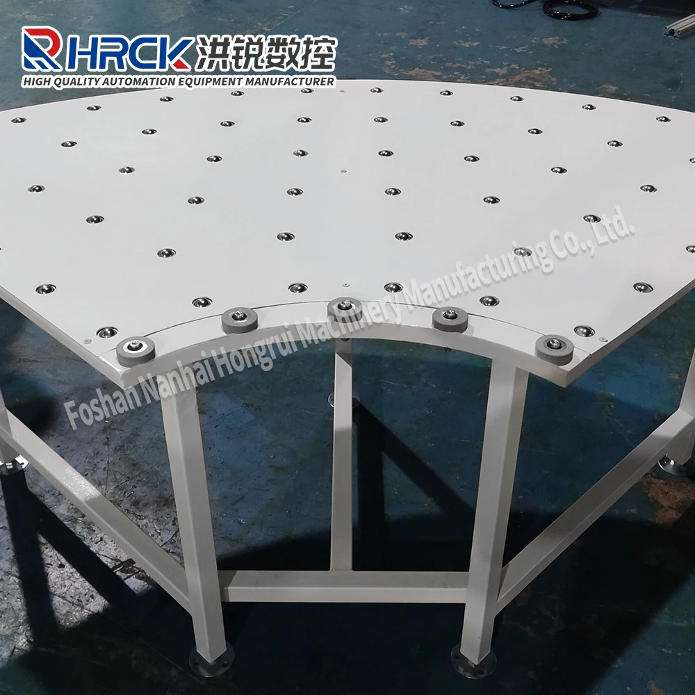 Ball transfer unit table conveyor for Carton, Box Production Line