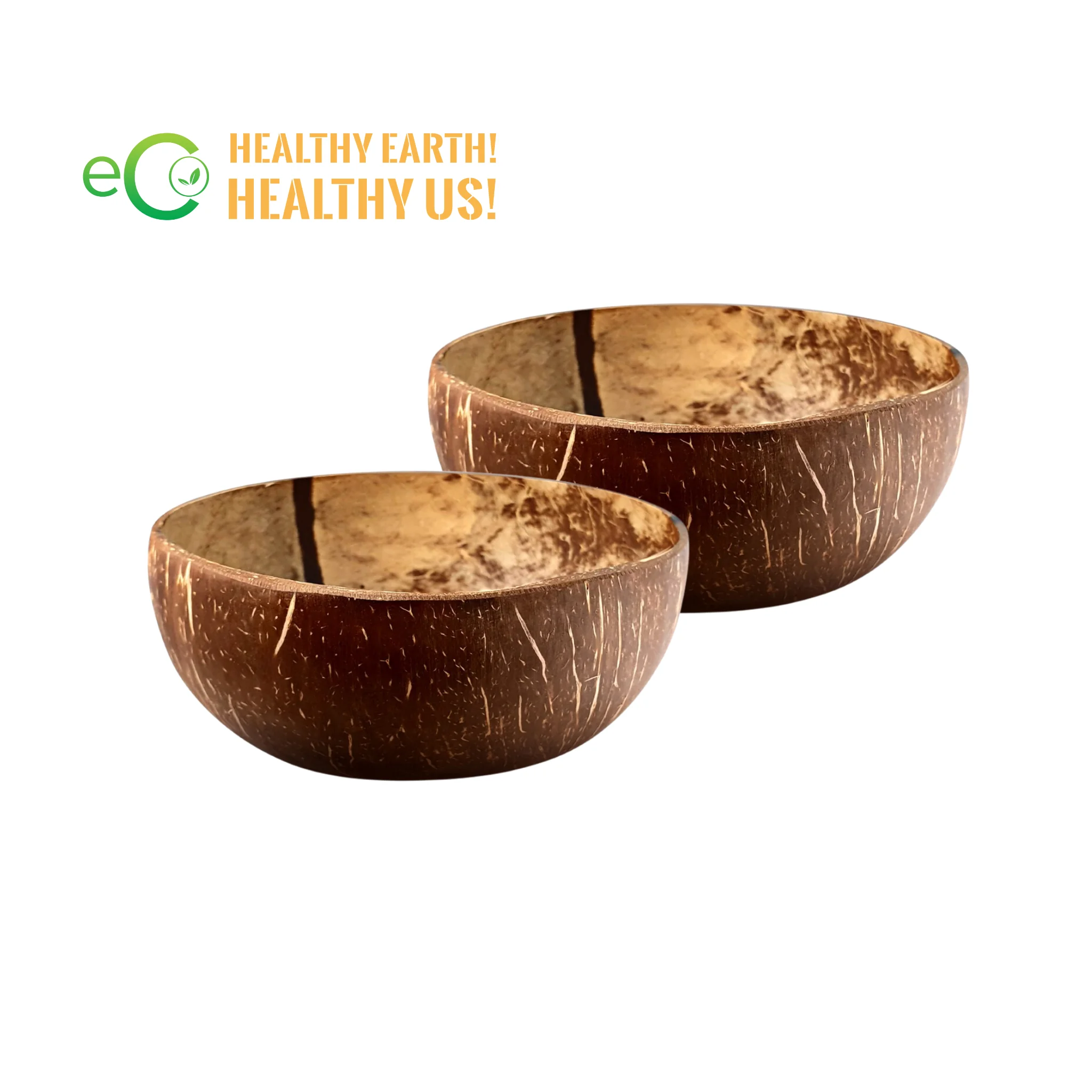Sustainable Biodegradable Natural Coconut Shell Bowls Using for Fruit ...