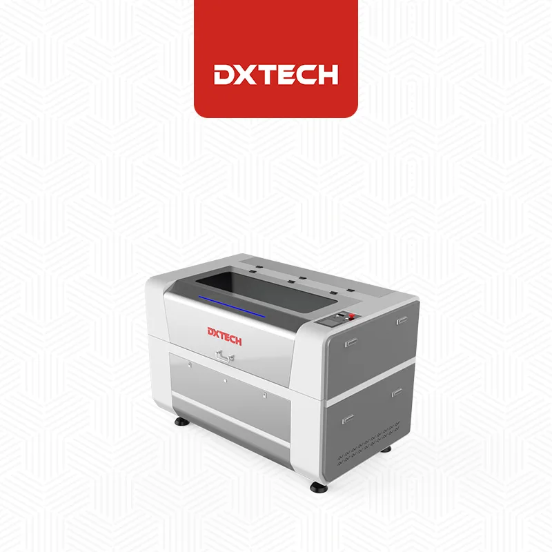 For DXTECH Auto Position CO2 Laser Cutting Machine Glass Geramics for Decoration for Wood Paper Supports LAS DST DXF Graphic For