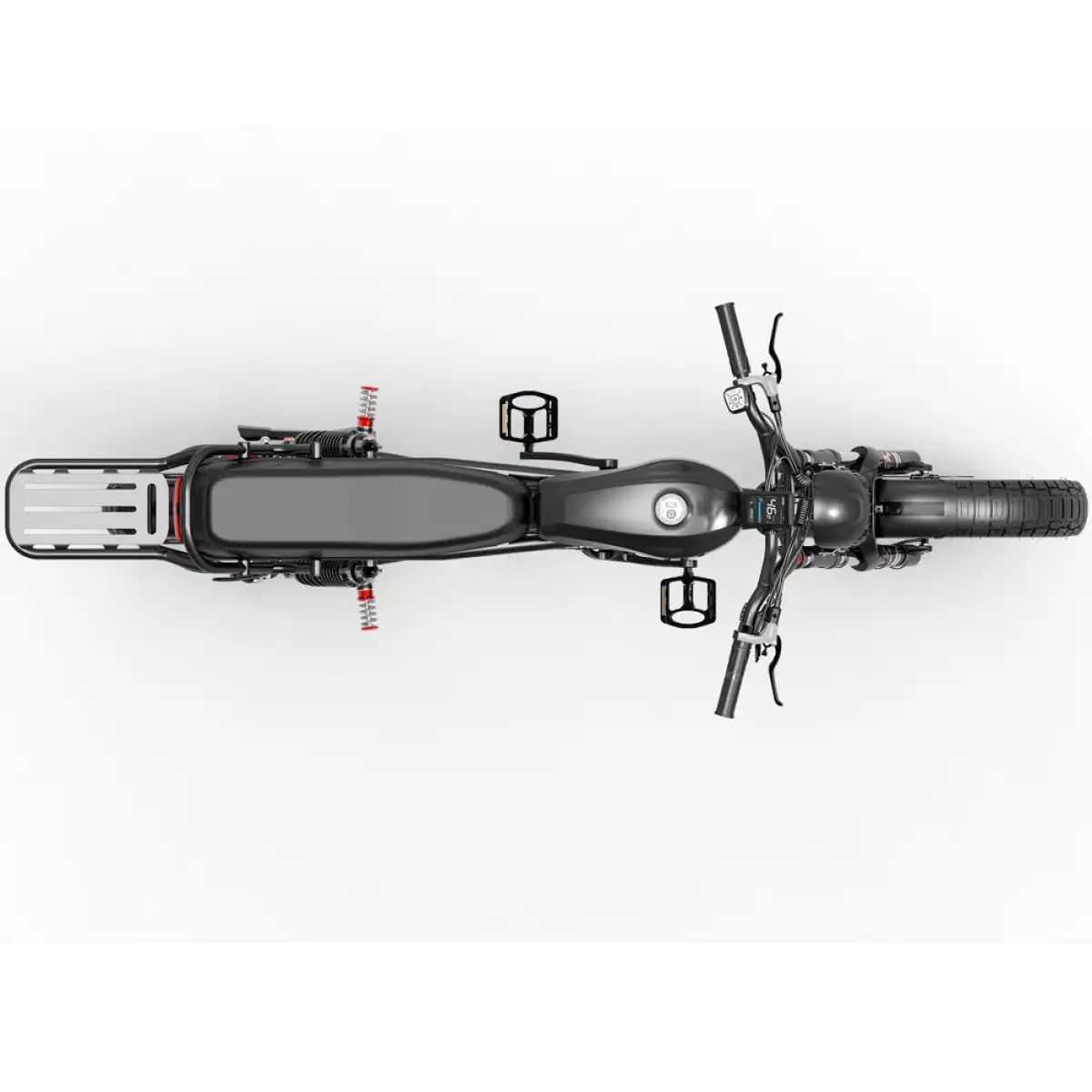 【Försäljning】 LANKELEISI X-Black Knight 2000W Dubbelmotor Maximal räckvidd 280KM
