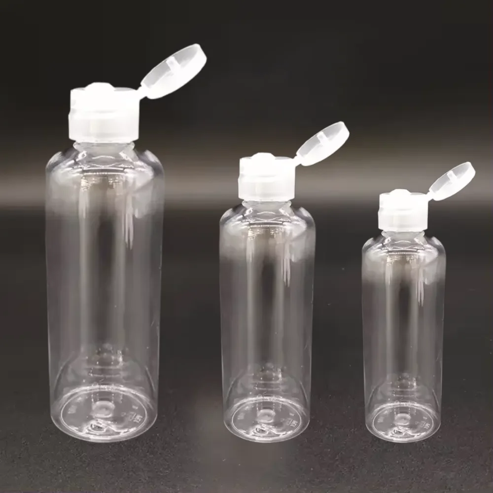 Pavico Vietnam Manufactured Cosmetics Packaging Set Empty Plastic Bottles with Flip Cap for Cosmetic  50ml Pet Bottle