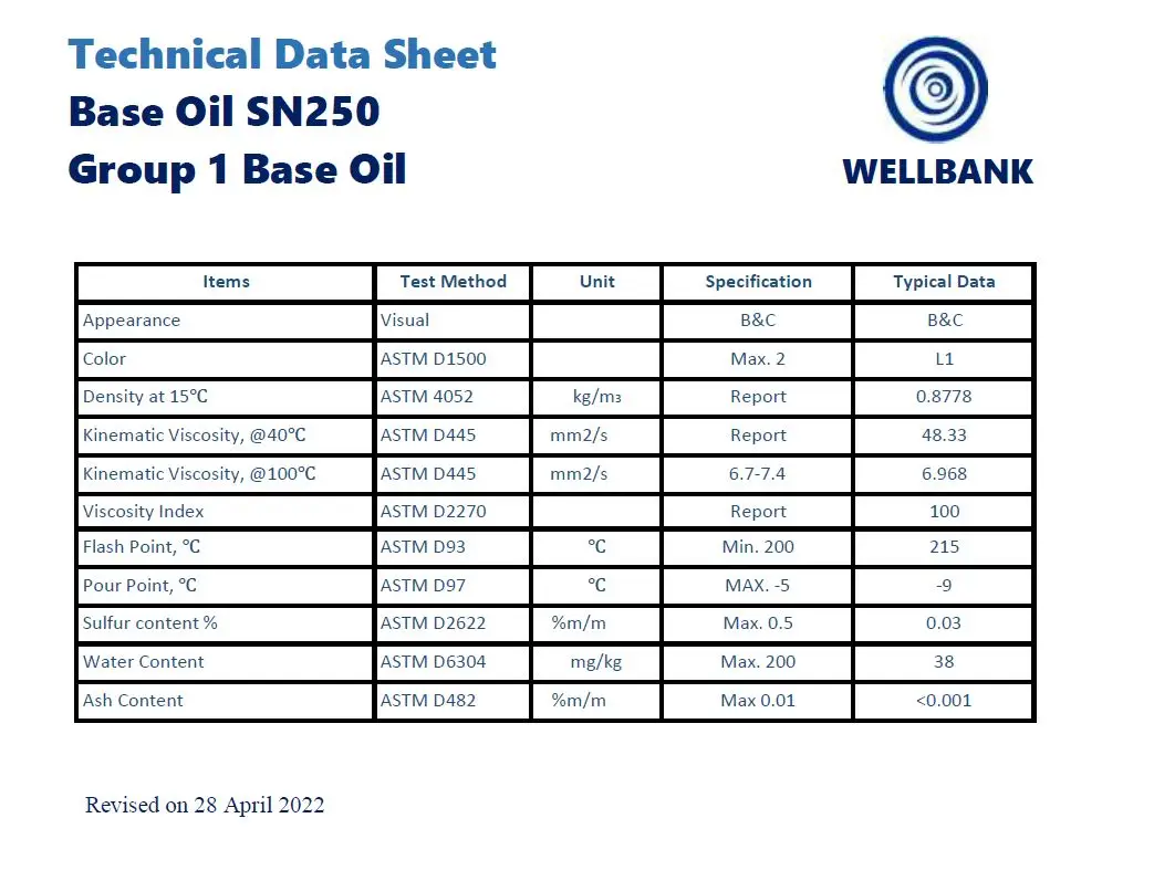 Base Oil Sn250 Buy Base Oil base Oil Sn 500 & Bs 150 sn150 Sn500