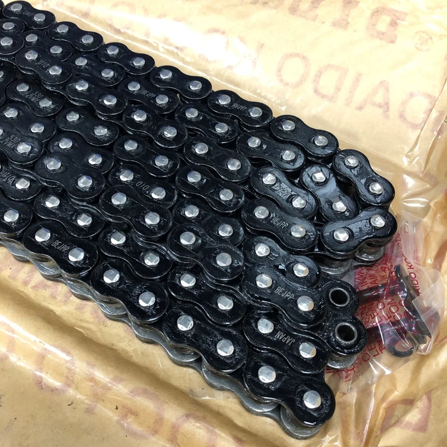 DID Black X-Ring Chain 525ZVM-X2 120 Links Raven Edition for