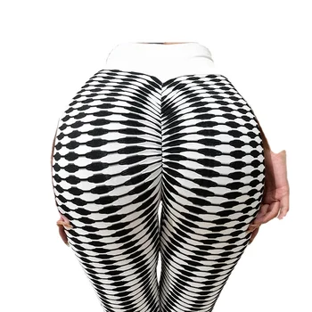High Waisted Push Up Booty Butt Lifting Sexy Tie Dye Seamless Workout