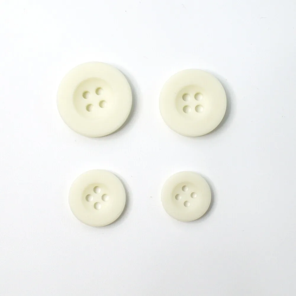 High Quality Reasonable Prices 4 Holes Many Colors Made of TPE Plastic 13 15 18 20 mm Garment Accessories Button