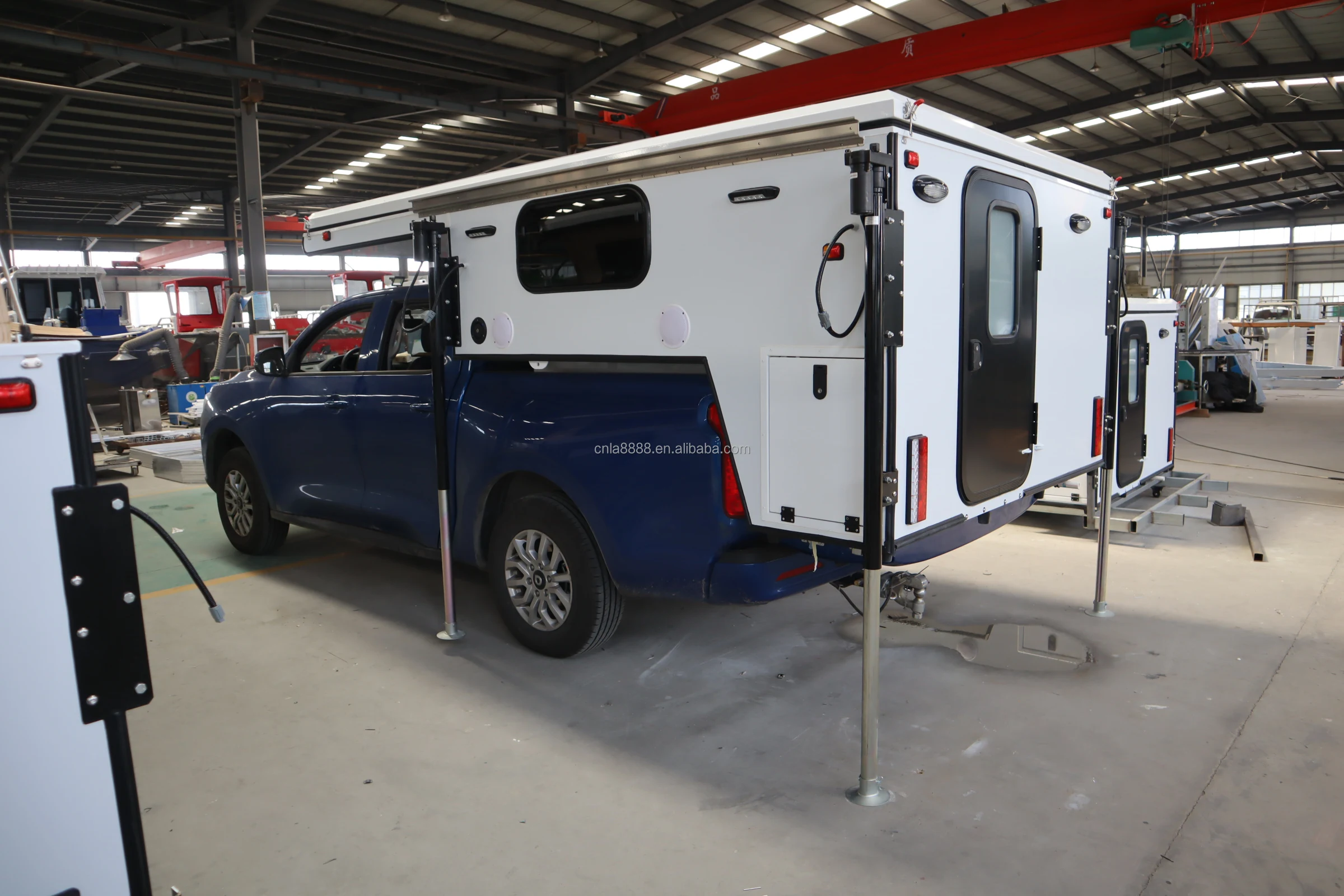 Allroad Luxury Pickup 4x4 Camper Truck Mobile Campers for Sale