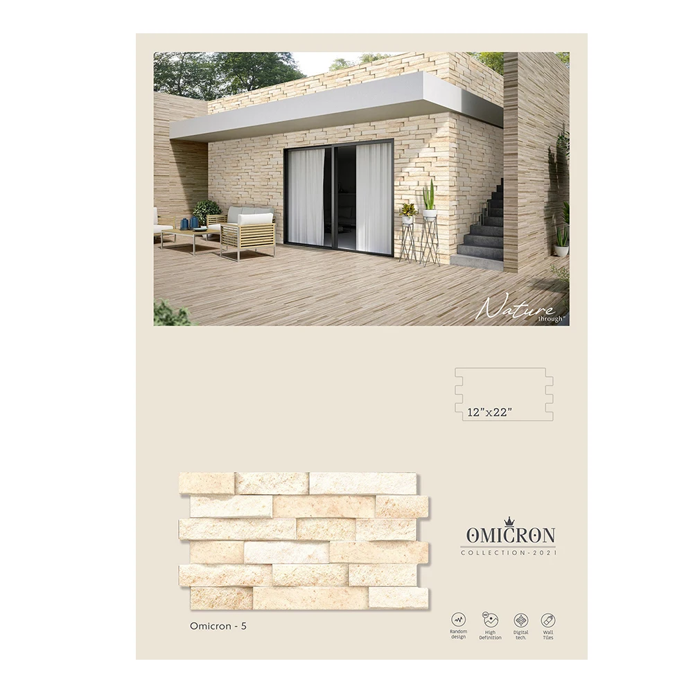 New Arrival 2023 Ceramic Exterior Wall Tiles High Quality Latest Design