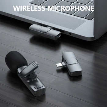 Outdoor Wireless Recording Lavalier Microphone for Interview product image