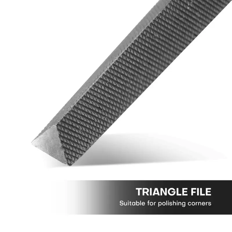 8 Inches. Triangular File (single Pack) - Buy Round Nail File Product ...