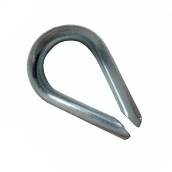 Hy-Weld 3/8" 316 Stainless Steel Wire Rope Thimbles – Standard Duty (10 Pack)