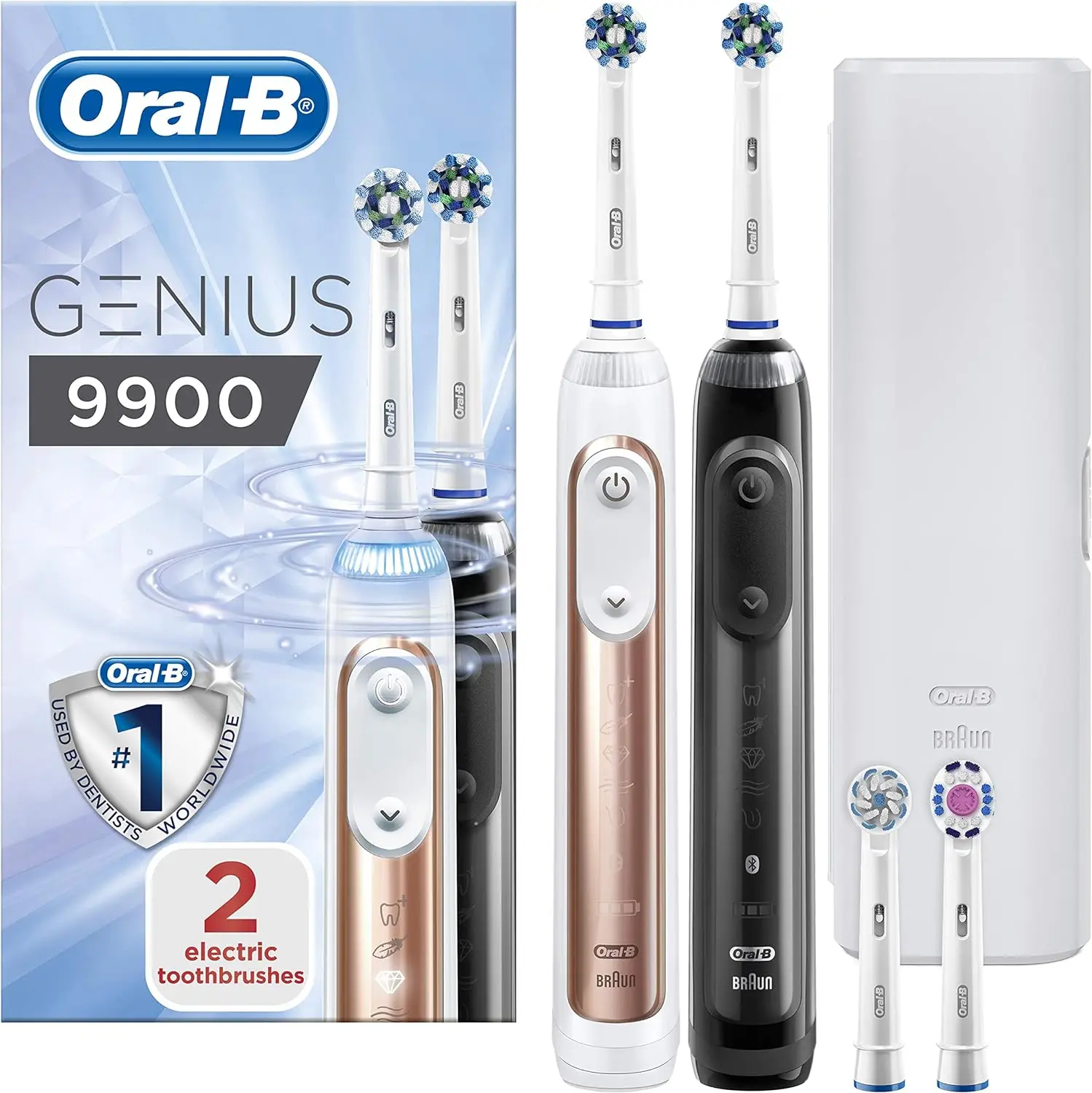 Oral-b Genius 9000 Electric Toothbrushes with Replaceable Heads