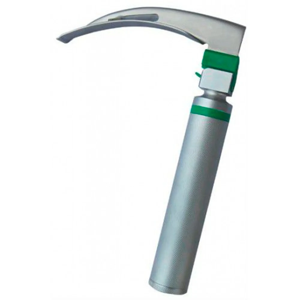 Laryngoscope Intubation Deluxe Kit Fiber Optic Set Of 5 Blades Straight