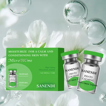 Microbiome Ampoule Serum Repair Moisturizing Hydrating Brightening Barrier Strengthen Soothing Rejuvenating Anti Aging Firming