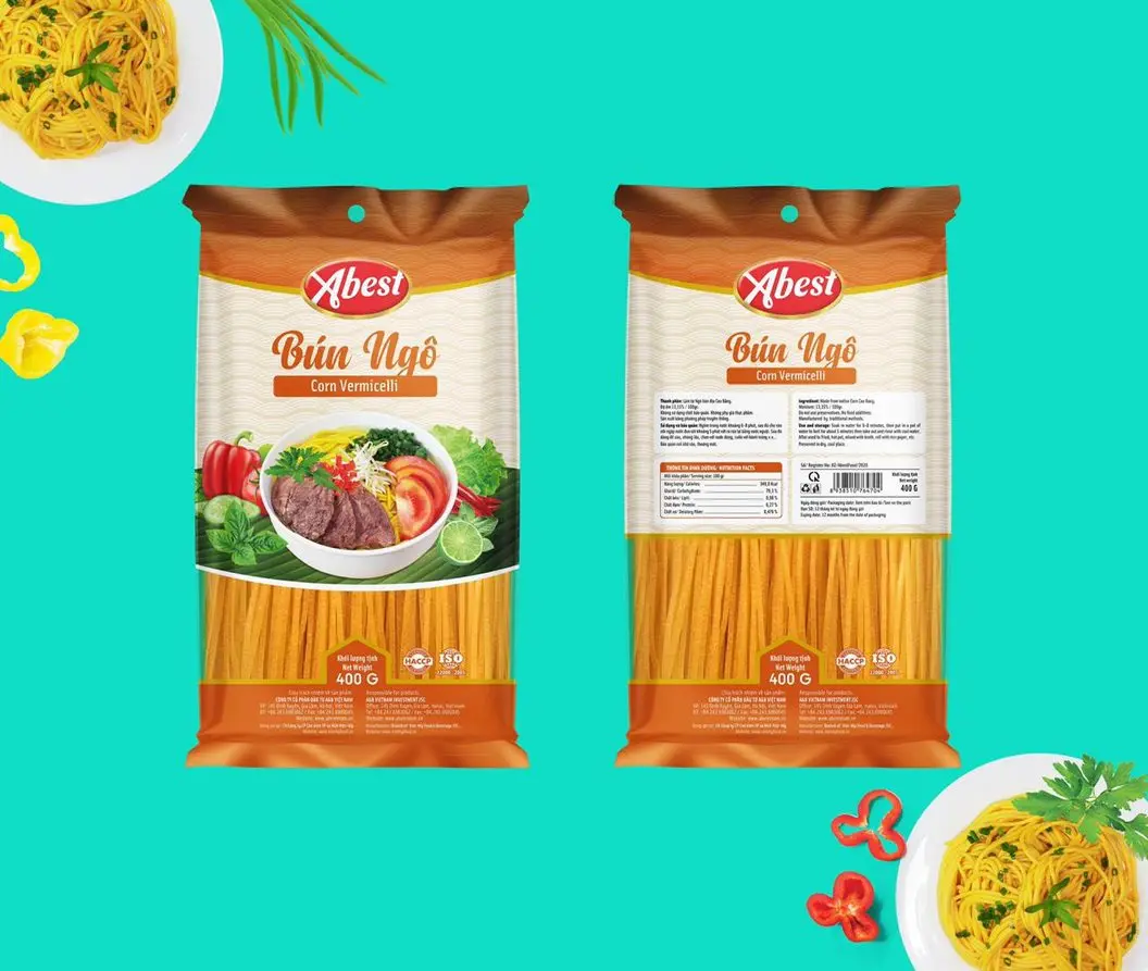 Abest Glass Noodle Viet Nam Vermicelli Factory Price Product For