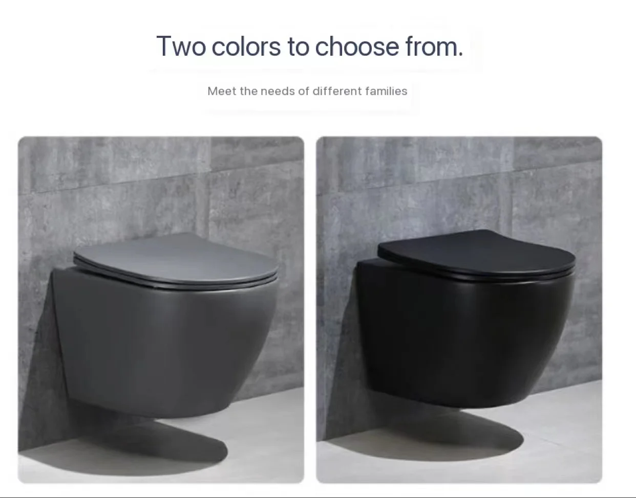 Longstar Wall Hung Concealed Tank One Piece Toilet 305mm/350mm/400mm