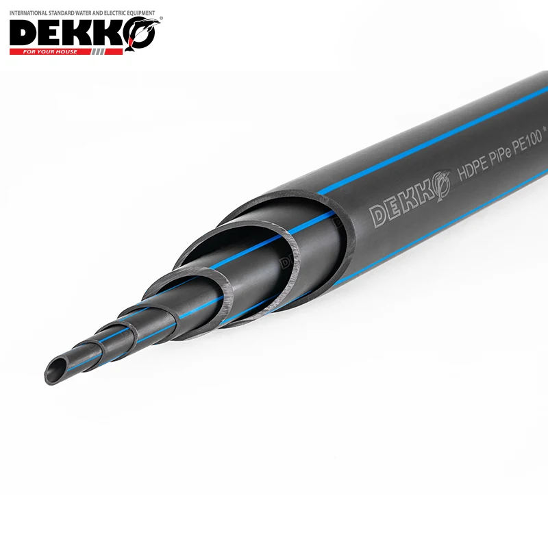 Wholesale Water And Drainge High Quality Black Plastic Pipe Hdpe Pipe