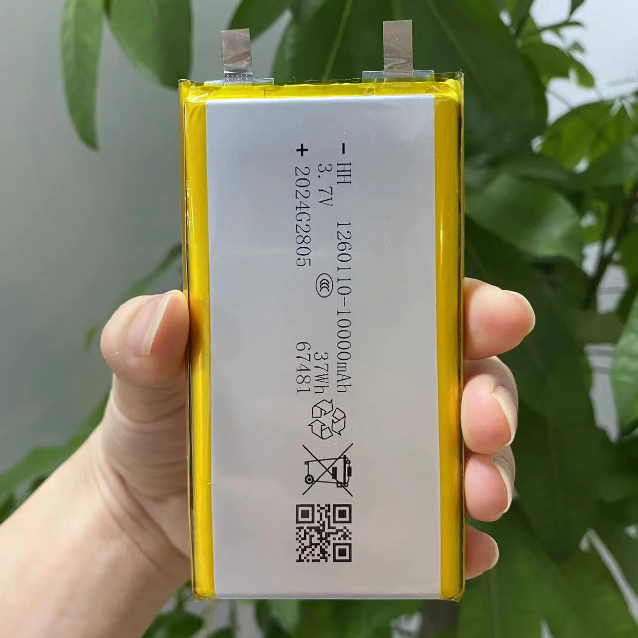 10000mah Lithium Polymer Battery for Power Bank GPS