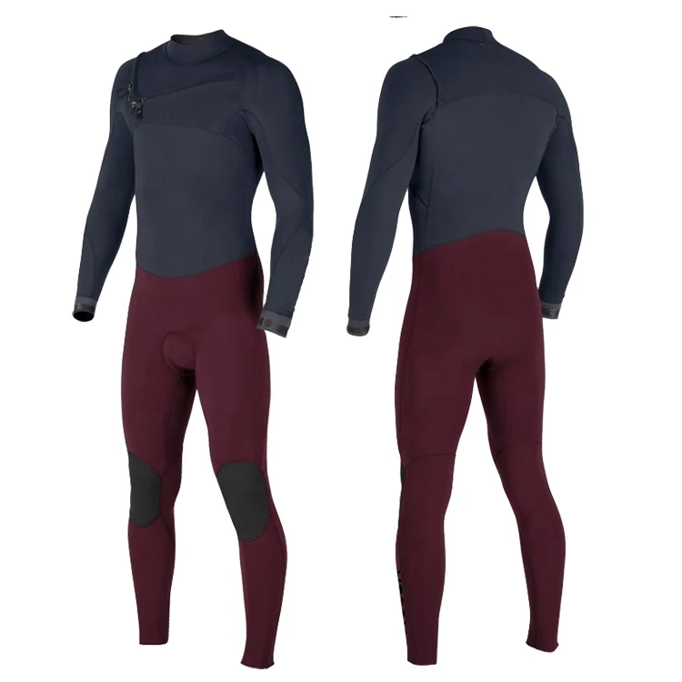 Neoprene Diving Suit Long Sleeve Surfing Suit Keep Warm Wetsuit Men