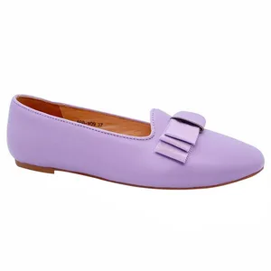 Classic Leisure Hard-wearing  Flat Shoes Ladies Light Weight Women Leather Shoes