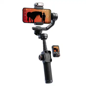 Hohem ISteady M7/M7 KIT Gimbal with Detachable Touchscreen Remote Advanced Magnetic AI Tracker for Vlog Shooting