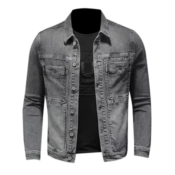 New Arrival Embroidered Denim Jacket Fashionable Spring And Autumn Men ...