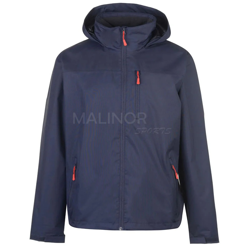 Polyester Waterproof Rain Jacket With 