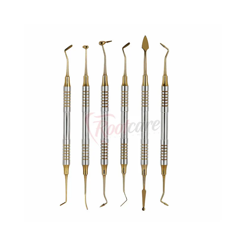 Root Filling Instruments Hot Sale Rootcare Dental Composite Filling Instrument Resin Spatula ...