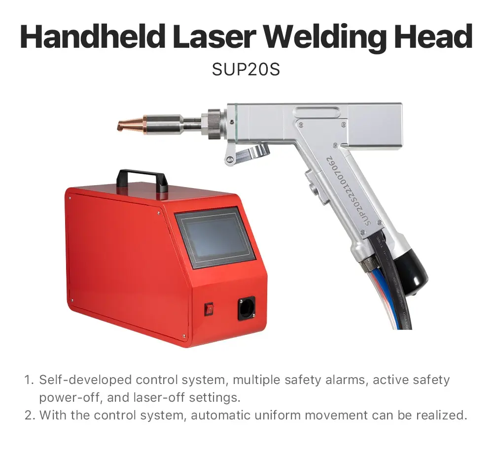 Sup20s Handheld Fiber Laser Welding Spare Parts Soldering Iron Welding