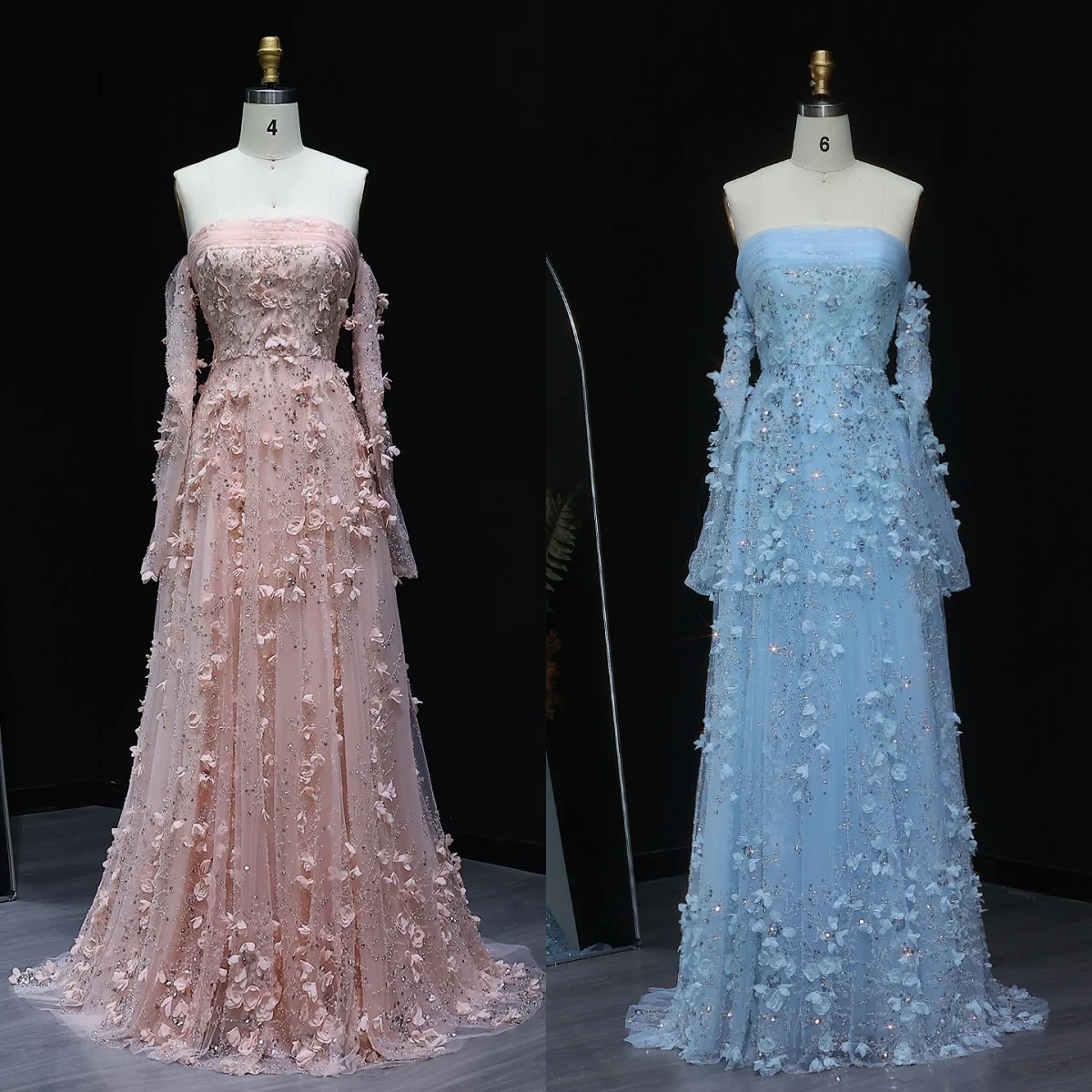 Sharon Said SS344 Evening Dress - Elegant Blush Pink Gown Sharon Said SS344 Evening Dress - Elegant Blush Pink Gown