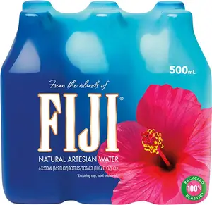 Pure Fiji Natural Artesian Spring Water 330ml Plastic Bottle ISO Certified 1L Bulk Wholesale Potable