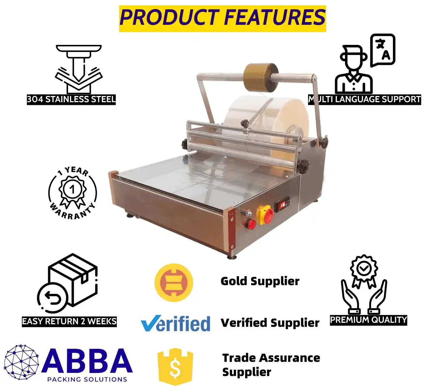 CELLO102 Shisha Box Cellophane Wrapping Machine